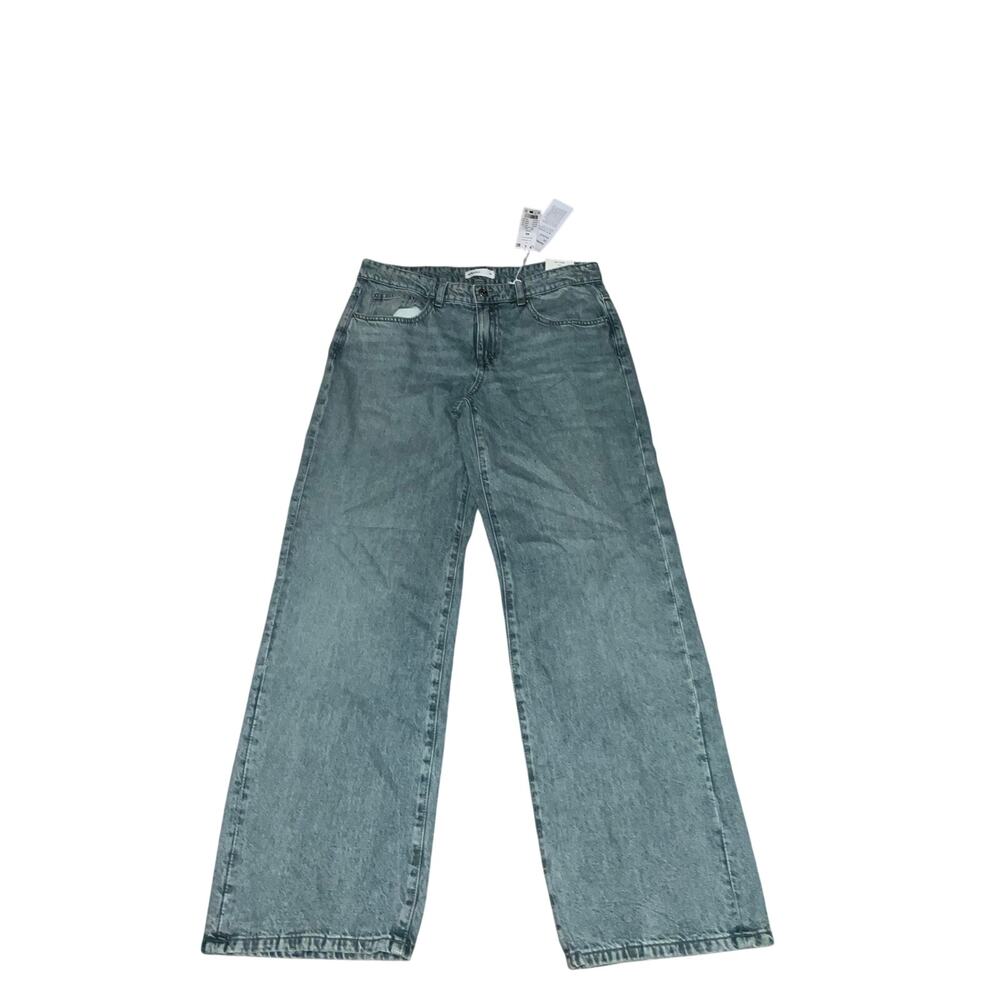 Perfect Jeans Blue Low Wide Leg Denim Jeans Size 40